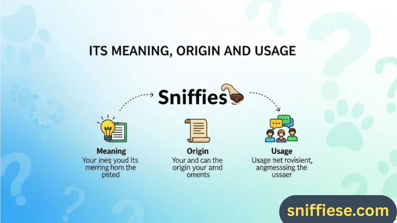 sniffies meaning