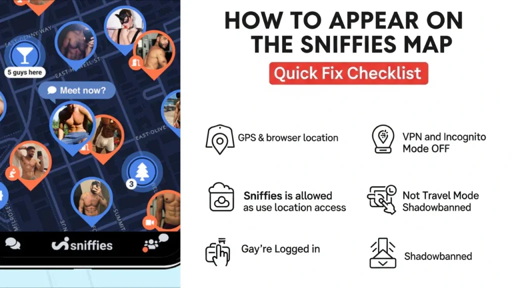 How to Fix Sniffies for the Curious Map